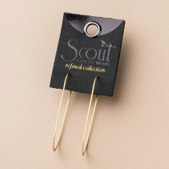 Refined Earring Collection - Cosmic Oval/Gold Vermeil.