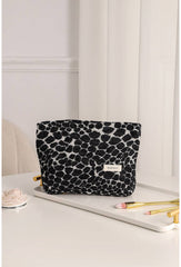 Leopard Jacquard Simple Cosmetic Bag