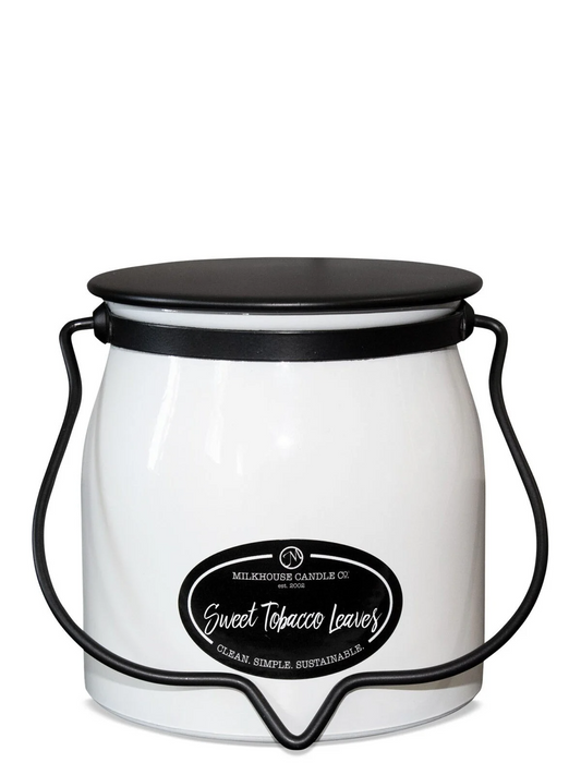 Sweet Tobacco Leaves | Butter Jar 16 oz