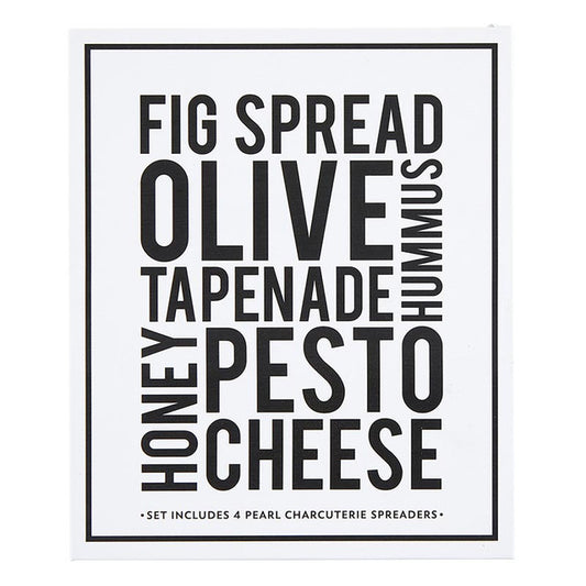 Pearl Charcuterie Spreaders Book Box