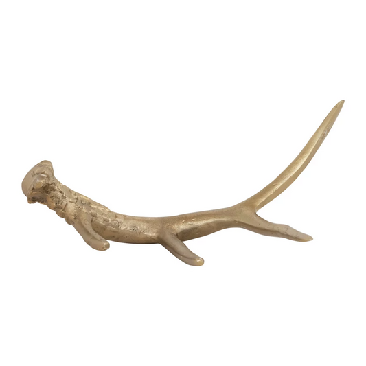 Antler Décor, Gold Finish