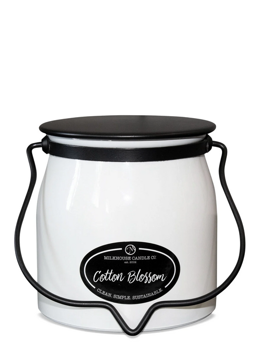 Cotton Blossom | Butter Jar 16 oz