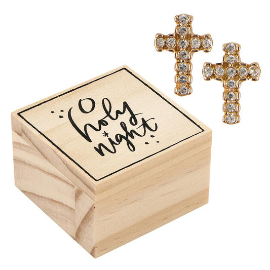Treasure Box Earrings - O Holy Night