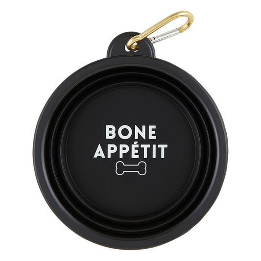Collapsible Pet Bowl - Bone Appetit