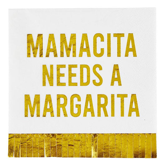 Cocktail Napkins - Mamacita Needs a Margarita