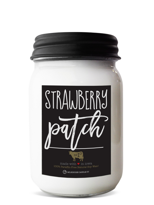 Strawberry Patch | Farmhouse 13 oz Mason