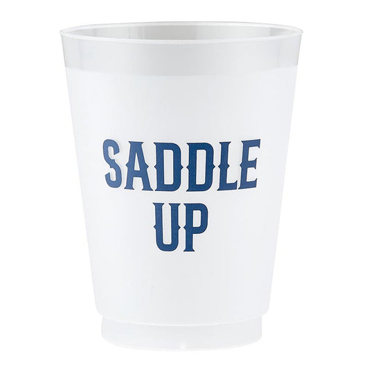 Saddle Up Frost Cups- Set of 8