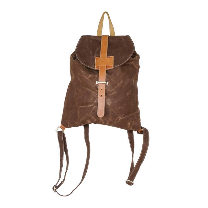 Waxed Canvas Study Bag.