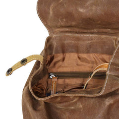 Waxed Canvas Study Bag.
