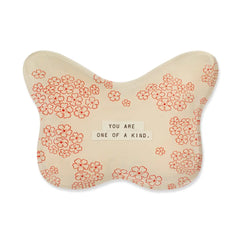 You are One of a Kind Small Butterfly Decoupage Plate