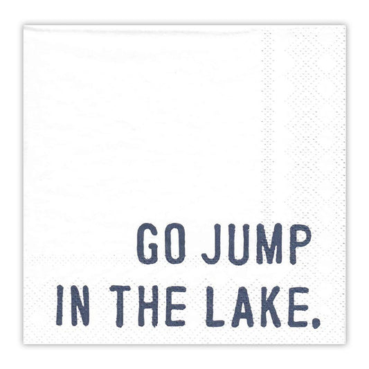 Cocktail Napkins - Go Jump In the Lake