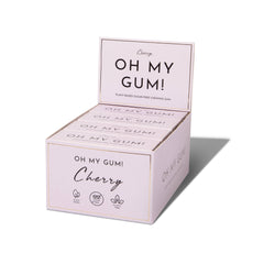 OH MY GUM! - CHERRY CHEWING GUM
