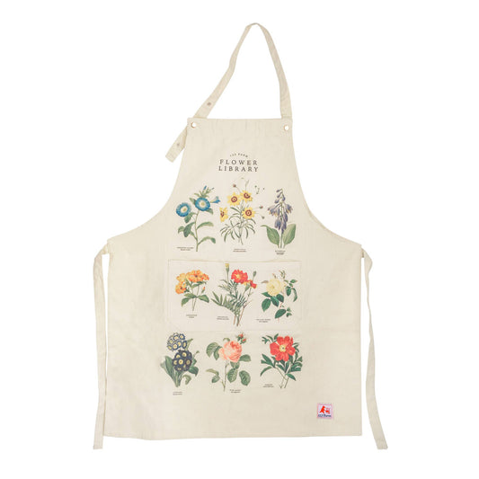 Vintage Apron - Flower Library