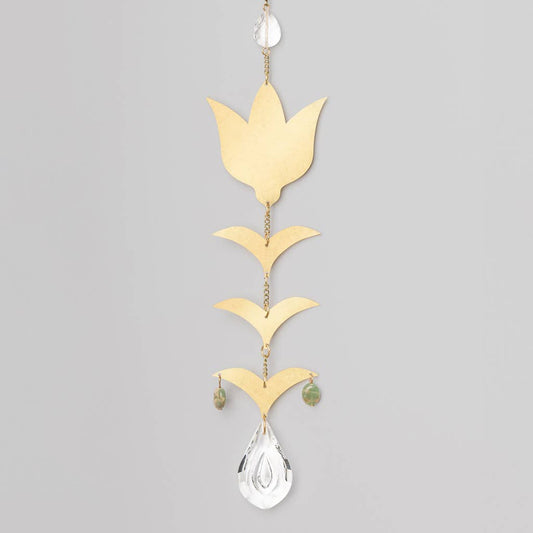 Suncatcher - Blooming Flower/Aqua Terra