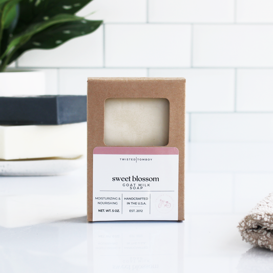 Handcrafted Goat Milk Soaps - Sweet Blossom