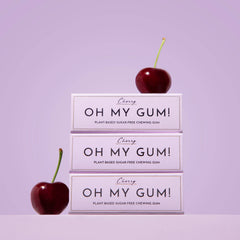 OH MY GUM! - CHERRY CHEWING GUM