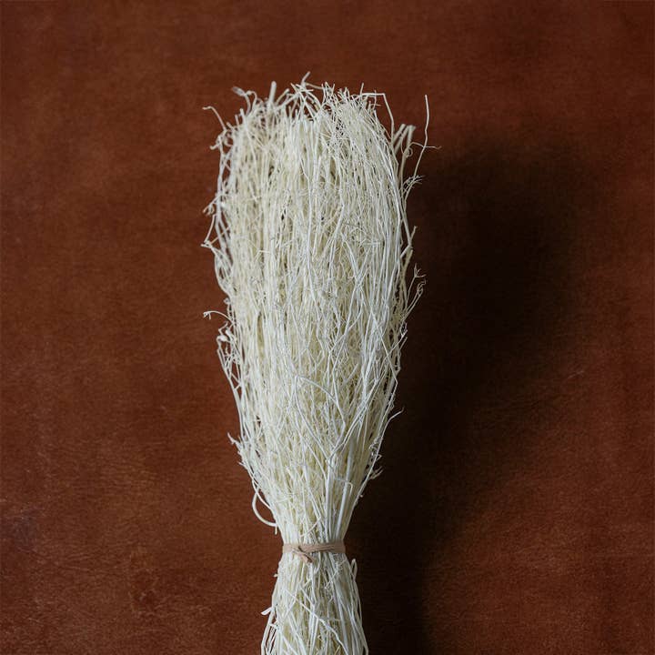 Mixed Dried Grasses and Florals Bleached, 12".