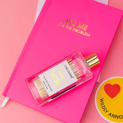 Make A Wish - Hot Pink Matches in Glass Bottle