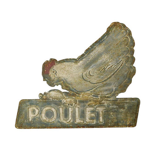French Chicken Sign.