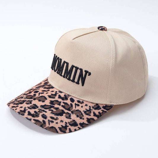 MOMMIN Embroidered Trucker Hat - Vintage Style |Animal