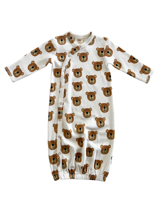 Baby Bear / Organic Gown (Baby - Kids): ONE SIZE