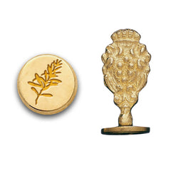 Florentine Brass Wax Seal Stampers: Song Bird