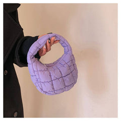 Cloud Bag: Mini Handbag Purse: Khaki