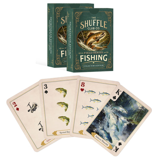 Fishing Playing Cards – Fish Species Illustrated Card Deck