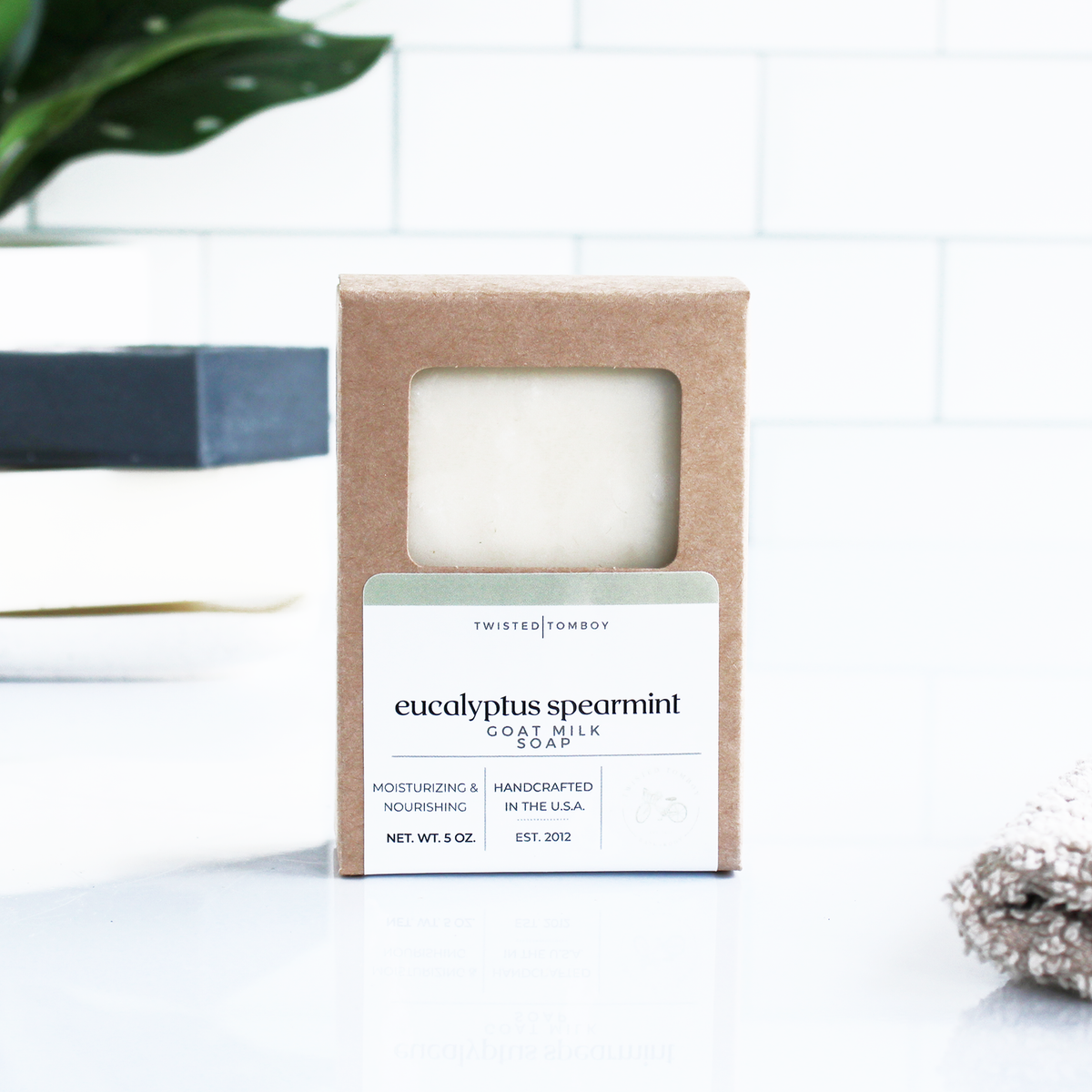 Handcrafted Goat Milk Soaps -  Eucalyptus+Spearmint
