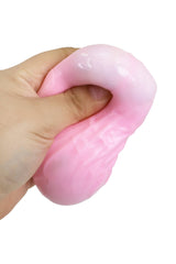 Cream Roll Crunchy Bead Slime Filled TPR Squishy Toy