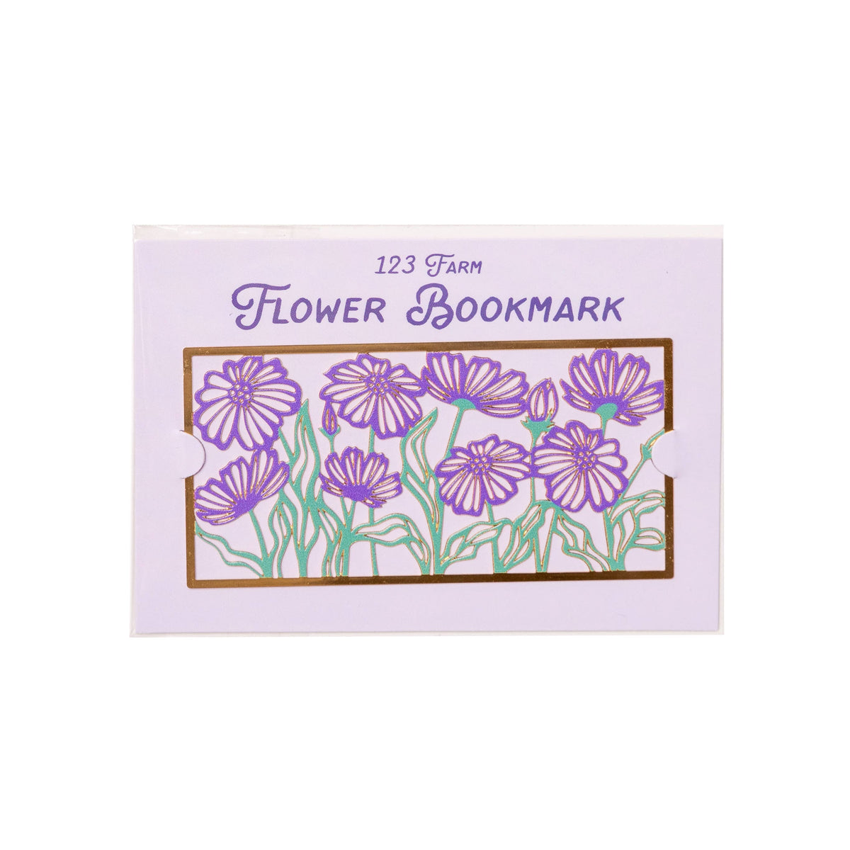 Flower Bookmark – Elegantly Cut Metal Design by 123 Farm