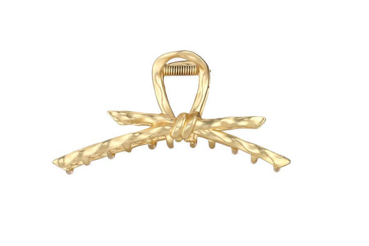 Curved Bow Hair Claw Hair Accessory