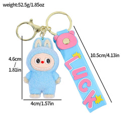 Labubu Silicone Keychain With Various Character Designs: Style 10