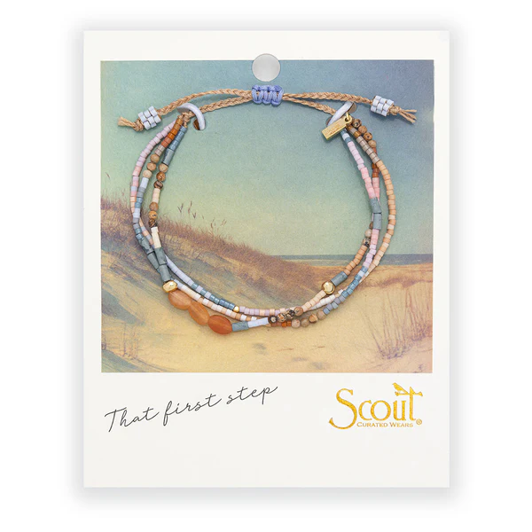 Mixed Media Bracelet - Inspiration/Red Aventurine/Gold.