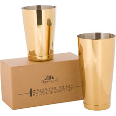 Boston Shaker (Weighted/Weighted, Gold)