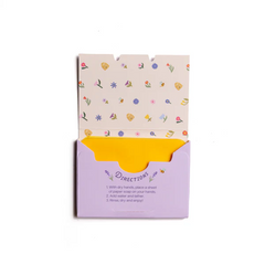 Paper Soap – Lavender Honey Scent, Travel Size, 50 Sheets