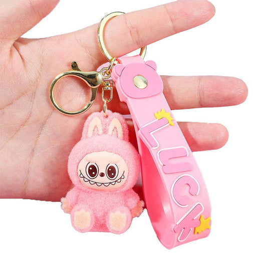 Labubu Silicone Keychain With Various Character Designs: Style 10