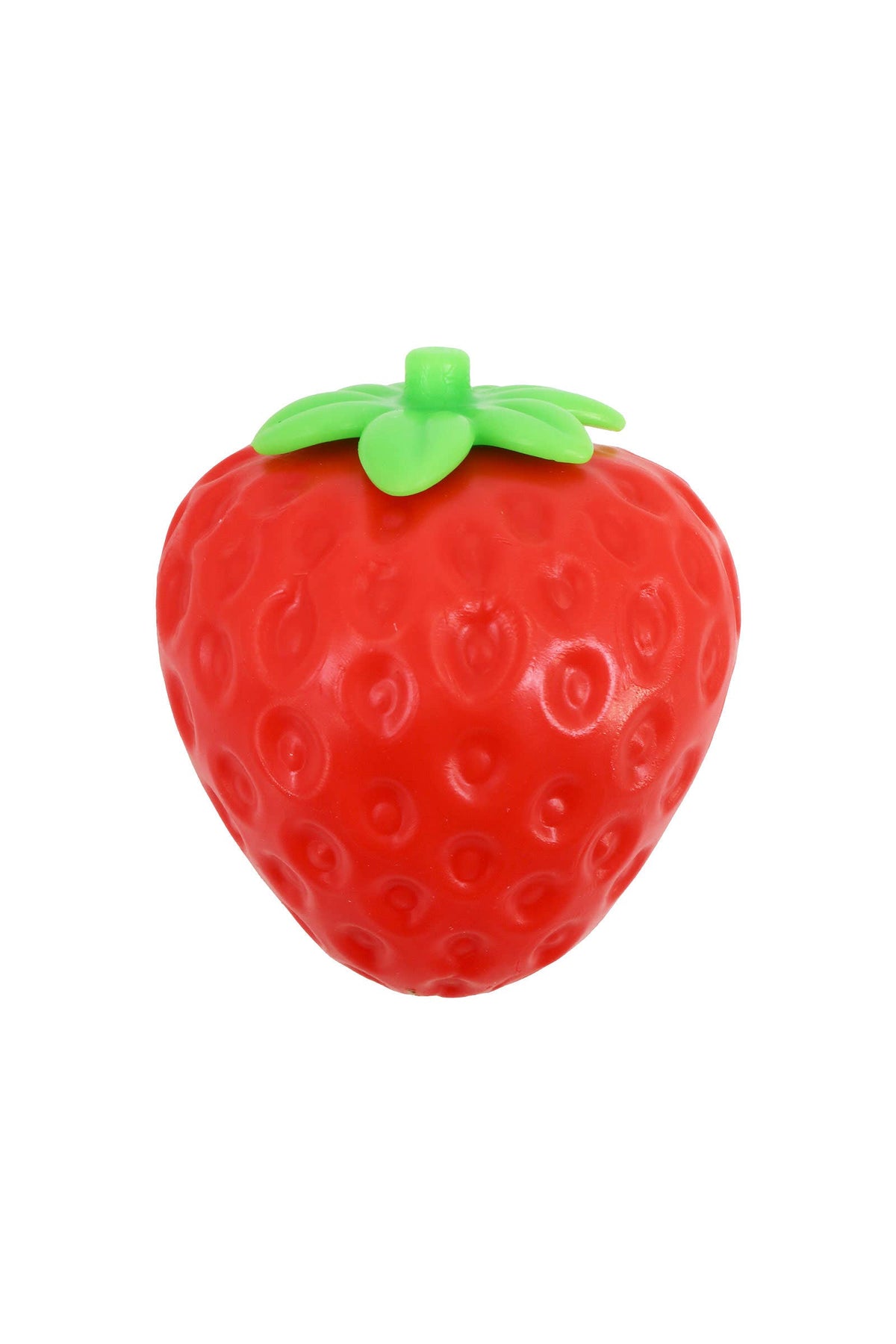 Strawberry Crunchy Bead Soft Slime Filled Squishy