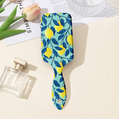 Large Paddle Hair Brush - Cow + Brown