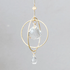 Mini Suncatcher - Lotus/Strength