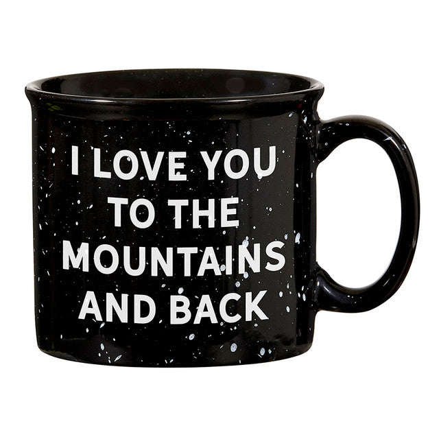 Campfire Mug - Black - I Love You