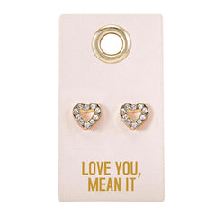 Earrings - Love You, Mean It