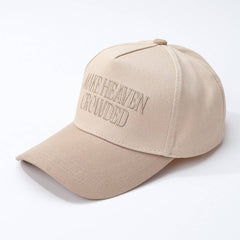 Make Heaven Crowded Baseball Cap: Full Camo