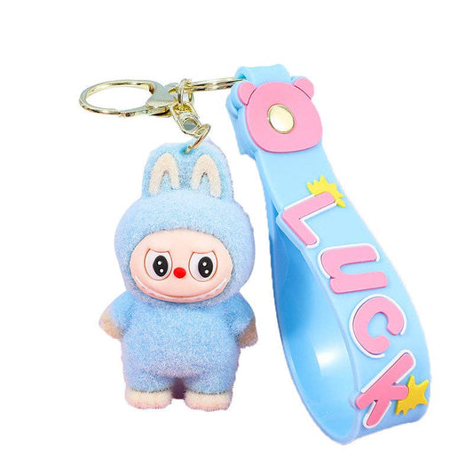 Labubu Silicone Keychain With Various Character Designs: Style 8