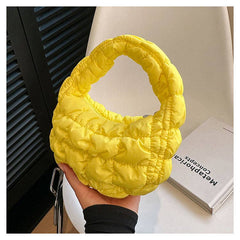Cloud Bag Cute Mini Handbag Purse: White