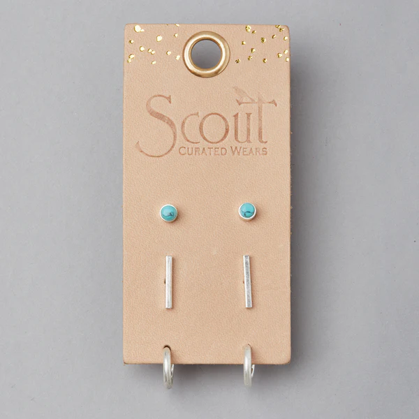 Scarlett Stud Trio - Silver.