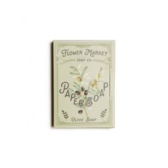 Paper Soap – Olive Oil, Travel Size, 50 Sheets
