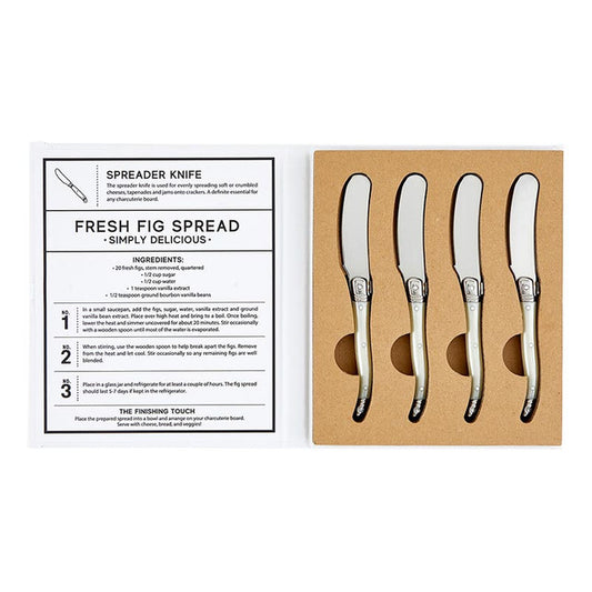 Pearl Charcuterie Spreaders Book Box