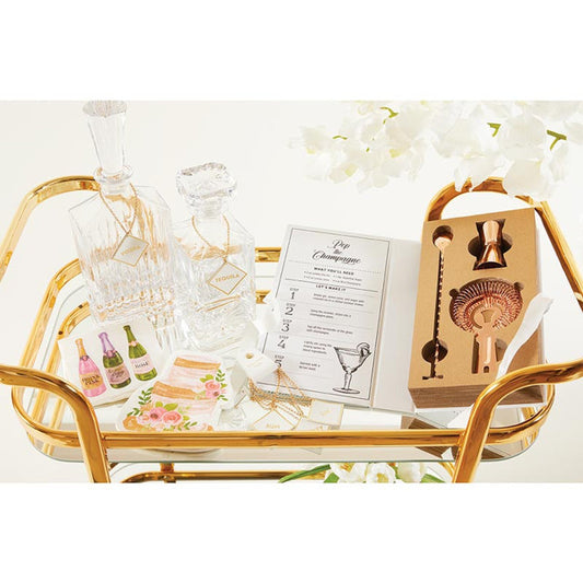 Paper Cocktail Napkins - Champagne