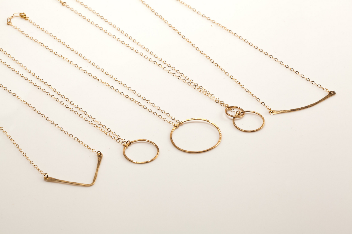 Sonia Medium Circle Necklace